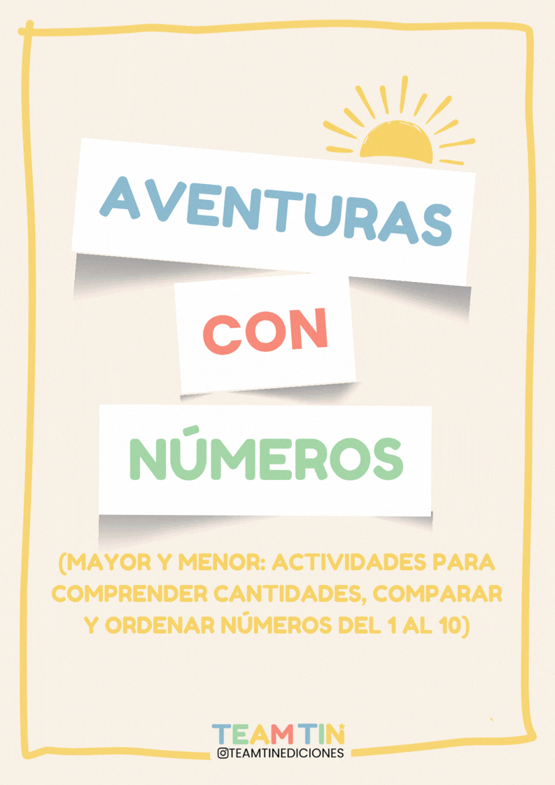 Vista animada del interior de Aventuras con Números (Mayor y Menor)