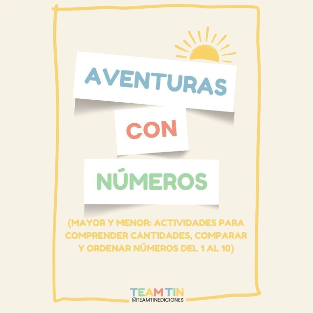 Portada real de Aventuras con Números (Mayor y Menor)